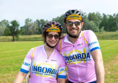 Ingorda, the ride assisted by good food | Pink jersey